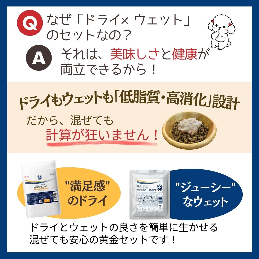 DOGSTANCE おいしい食で元気に脂質ケア